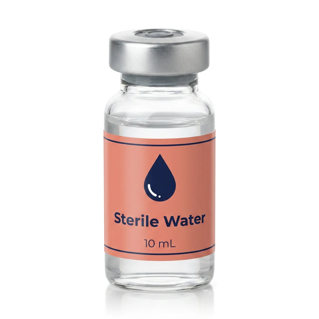 Sterile Water — 10mL Vial